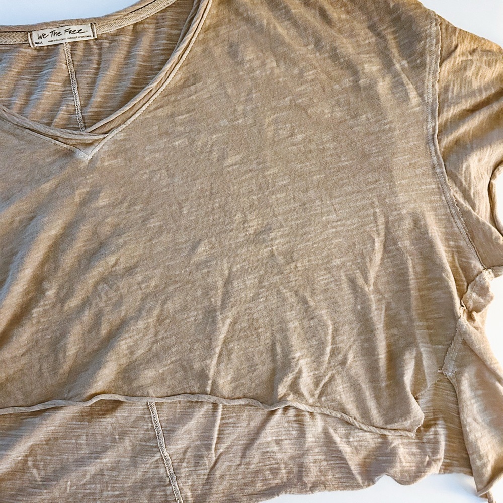 We The Free Olive Green Women's Top